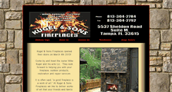 Desktop Screenshot of kugelnsonsfireplaces.com